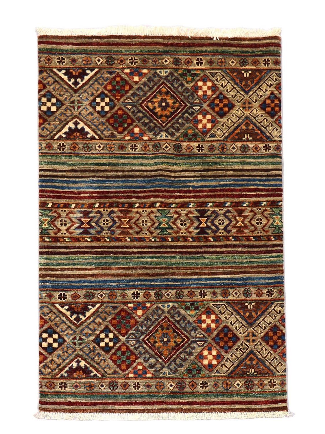 Tappeto Ziegler - 126 x 82 cm - rosso scuro