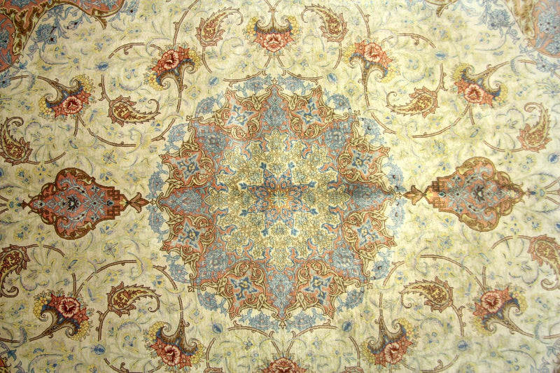 Tappeto di seta - Ghom seta - Premio - 240 x 155 cm - beige