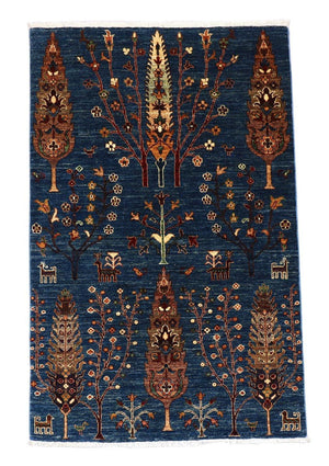 Tappeto Ziegler - 150 x 101 cm - blu scuro