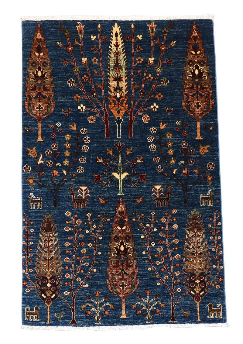 Tappeto Ziegler - 150 x 101 cm - blu scuro