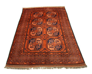Tappeto afgano - 290 x 208 cm - arancione
