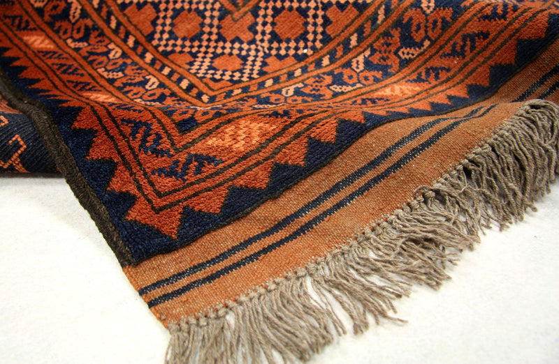 Tappeto afgano - 290 x 208 cm - arancione