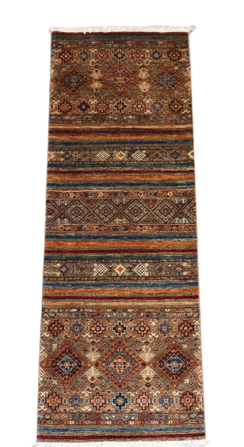 Tappeto corsia Tappeto Ziegler - 258 x 88 cm - marrone chiaro