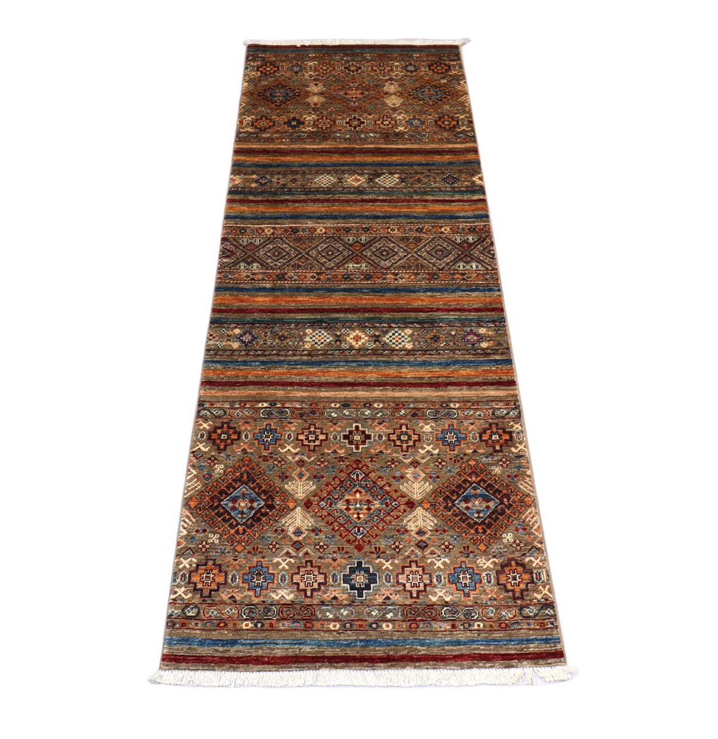Tappeto corsia Tappeto Ziegler - 258 x 88 cm - marrone chiaro