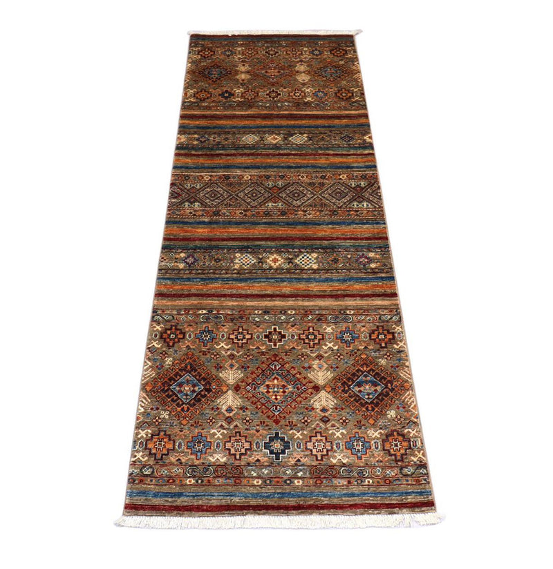 Tappeto corsia Tappeto Ziegler - 258 x 88 cm - marrone chiaro