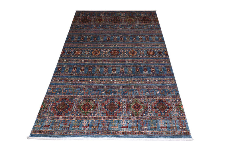 Tappeto Ziegler - 297 x 204 cm - blu mare