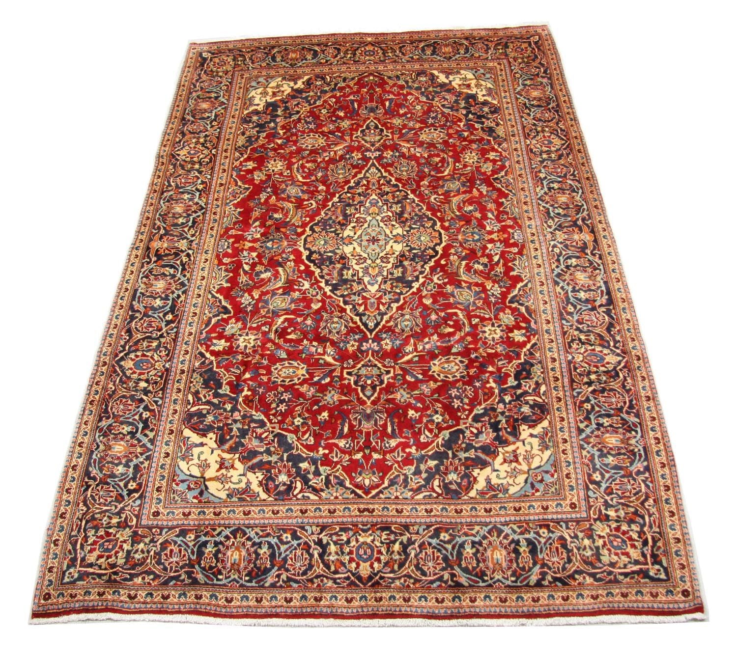 Tappeto Persero - Keshan - 313 x 198 cm - rosso