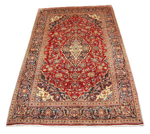 Tappeto Persero - Keshan - 313 x 198 cm - rosso