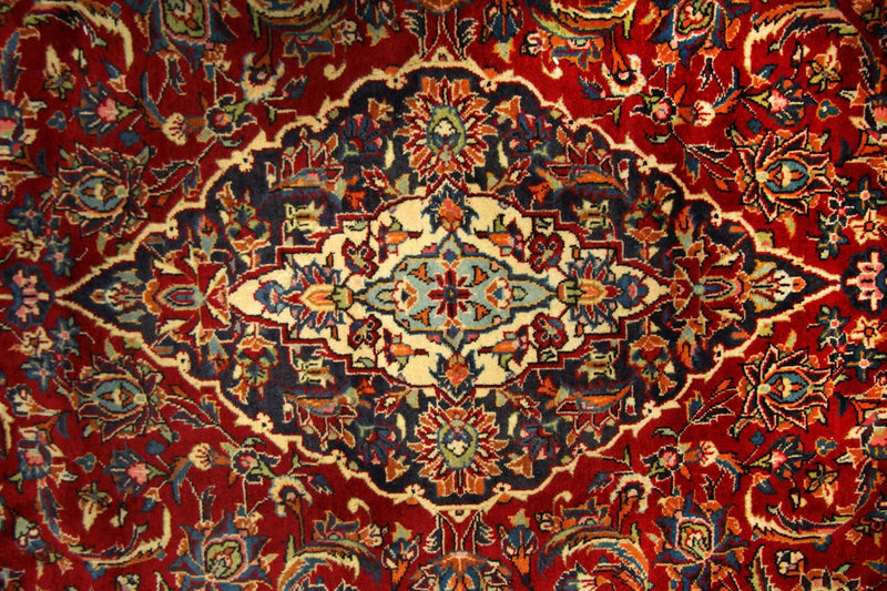 Tappeto Persero - Keshan - 313 x 198 cm - rosso