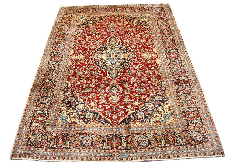 Tappeto Persero - Keshan - 354 x 258 cm - rosso