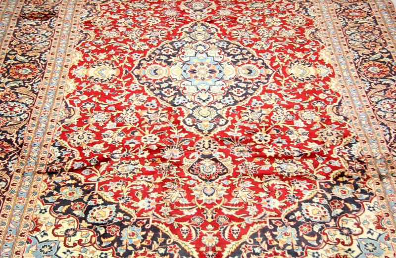 Tappeto Persero - Keshan - 354 x 258 cm - rosso