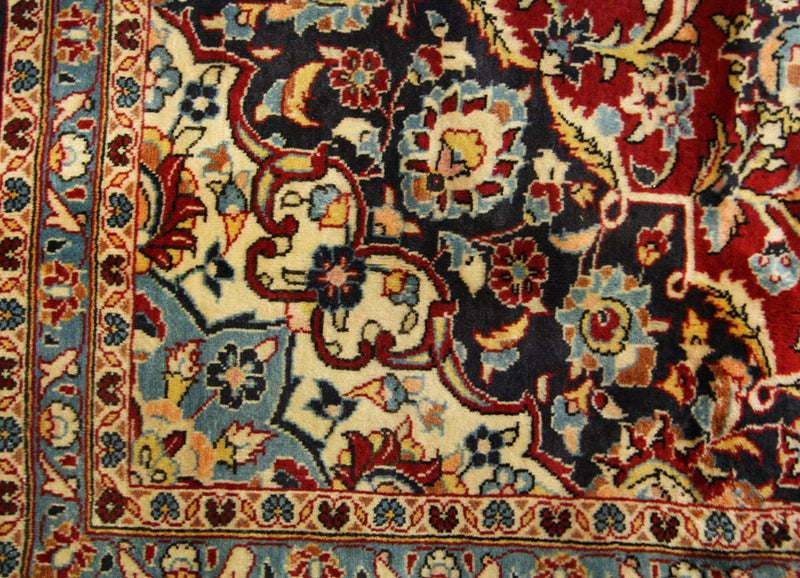 Tappeto Persero - Keshan - 354 x 258 cm - rosso