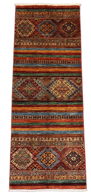 Tappeto corsia Tappeto Ziegler - 204 x 77 cm - multicolore