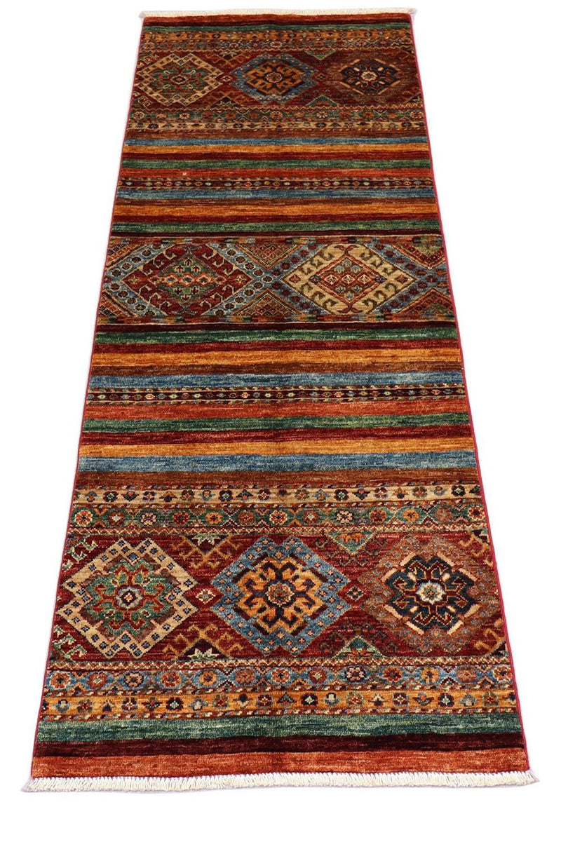Tappeto corsia Tappeto Ziegler - 204 x 77 cm - multicolore