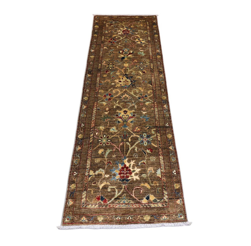 Tappeto corsia Tappeto Ziegler - 242 x 79 cm - verde oliva