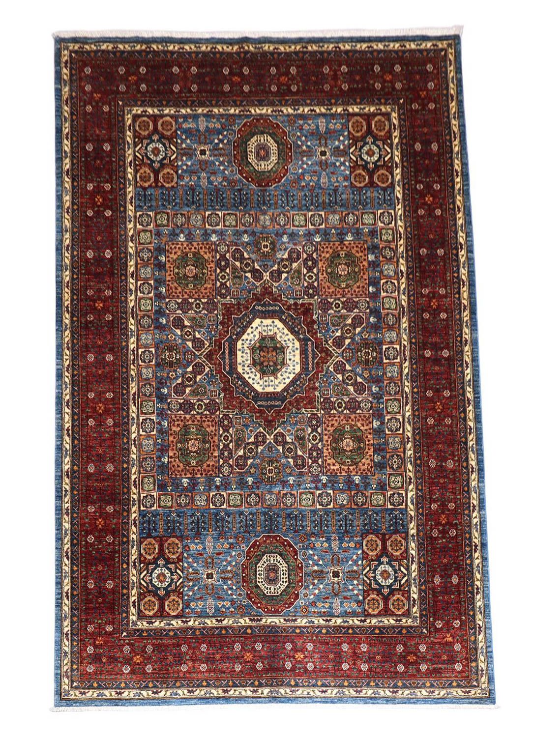 Tappeto Ziegler - 313 x 206 cm - blu petrolio