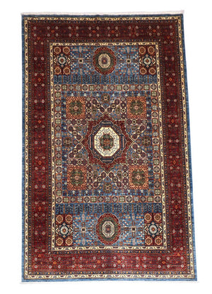Tappeto Ziegler - 313 x 206 cm - blu petrolio