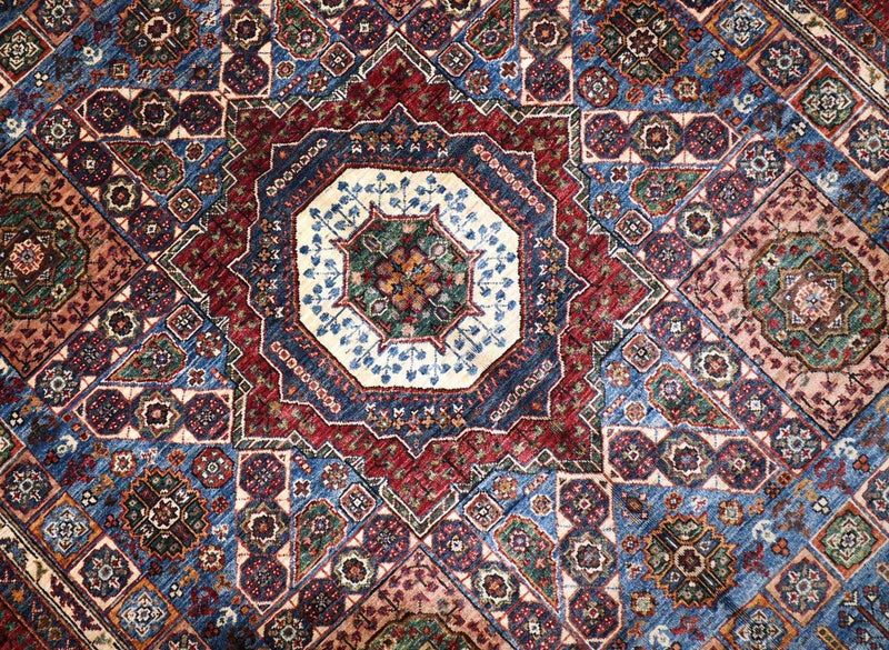 Tappeto Ziegler - 313 x 206 cm - blu petrolio