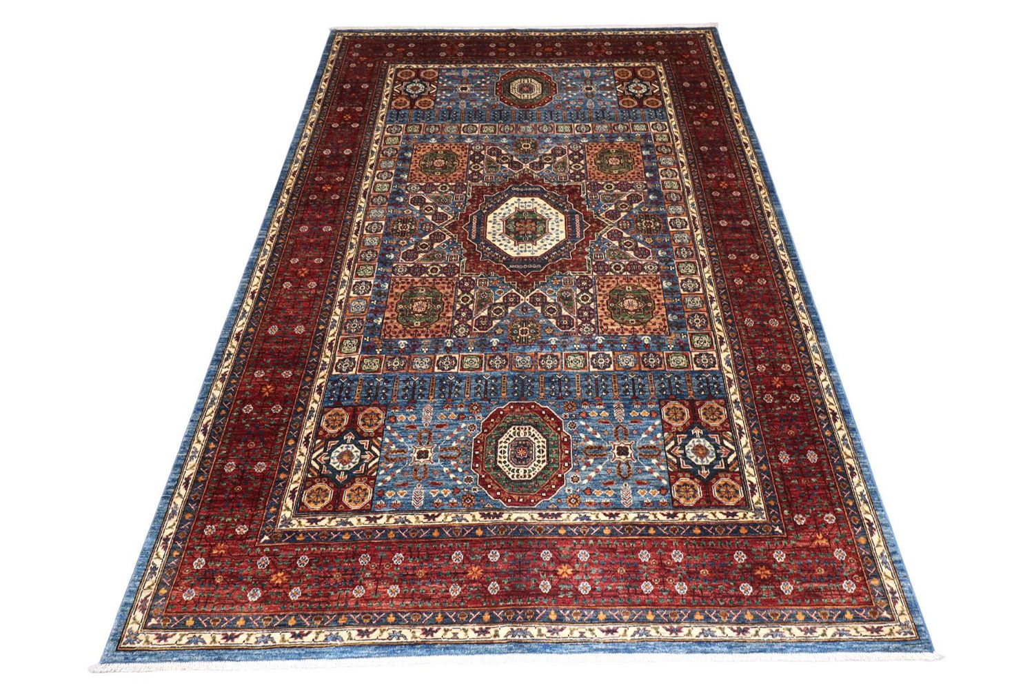 Tappeto Ziegler - 313 x 206 cm - blu petrolio