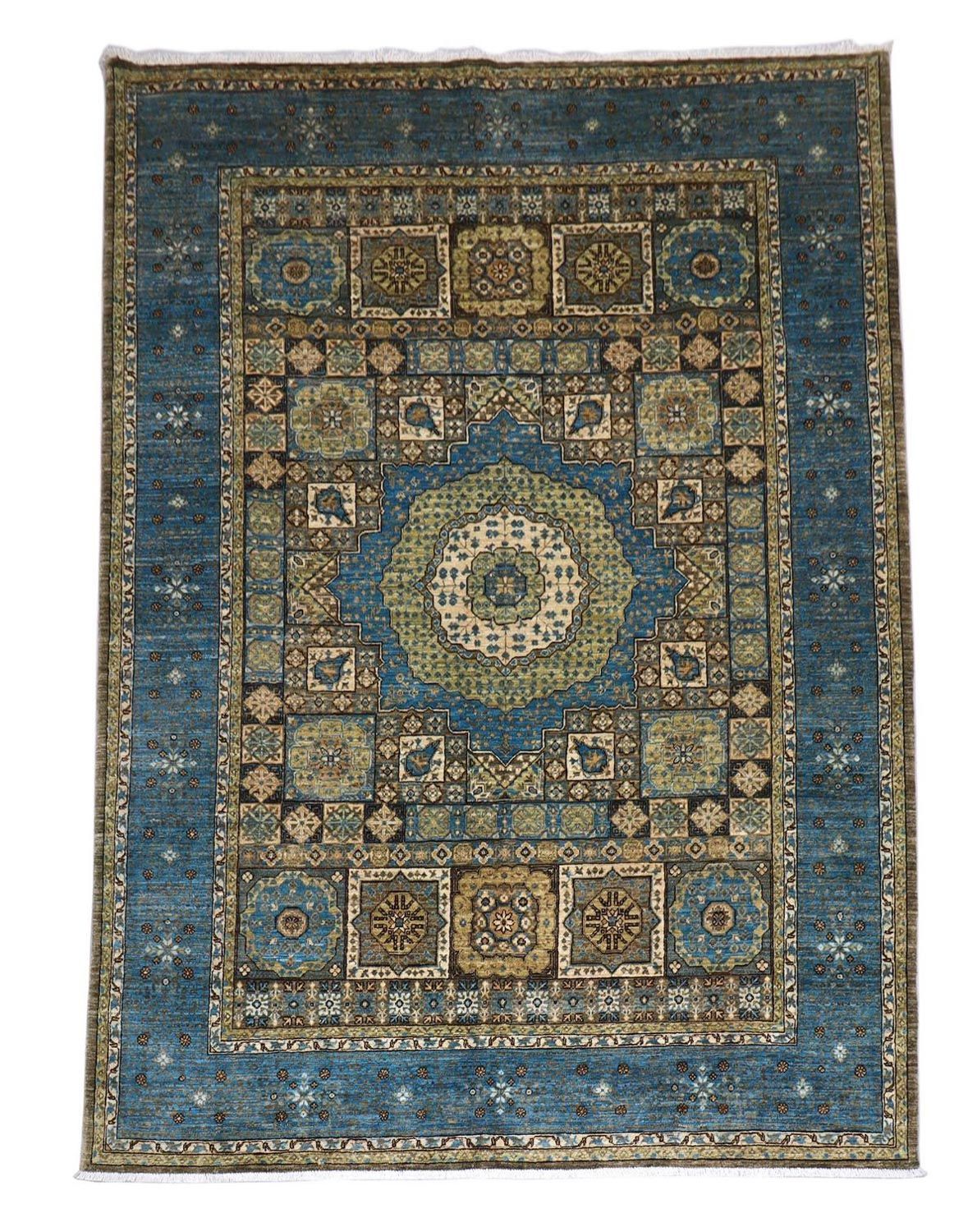 Tappeto Ziegler - 274 x 210 cm - blu