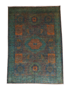 Tappeto Ziegler - 296 x 214 cm - verde mare