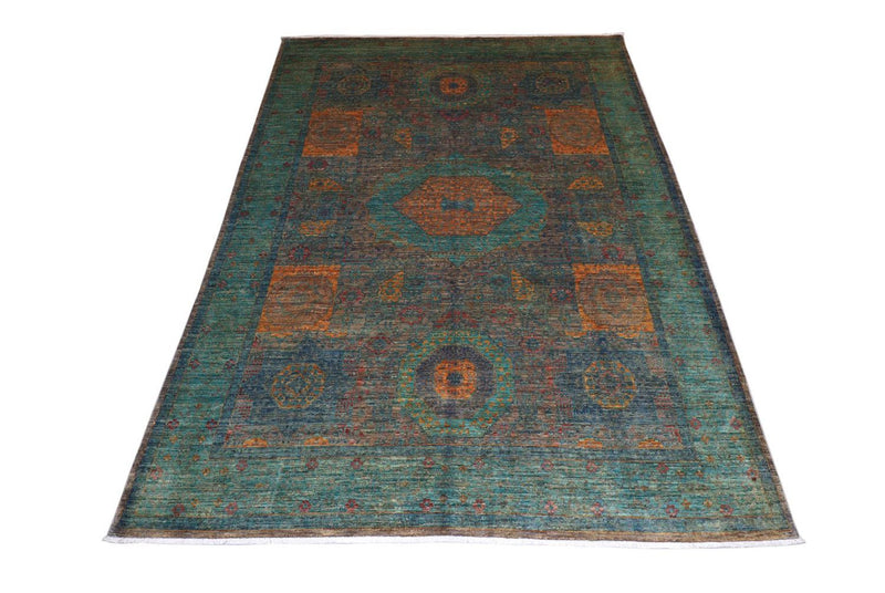 Tappeto Ziegler - 296 x 214 cm - verde mare