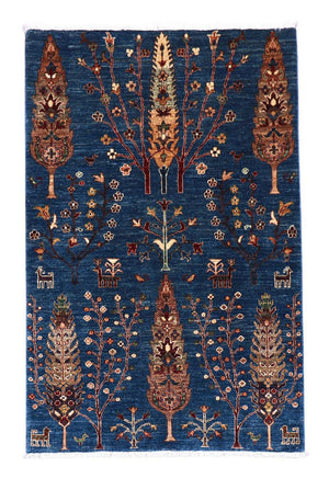 Tappeto Ziegler - 152 x 106 cm - blu scuro