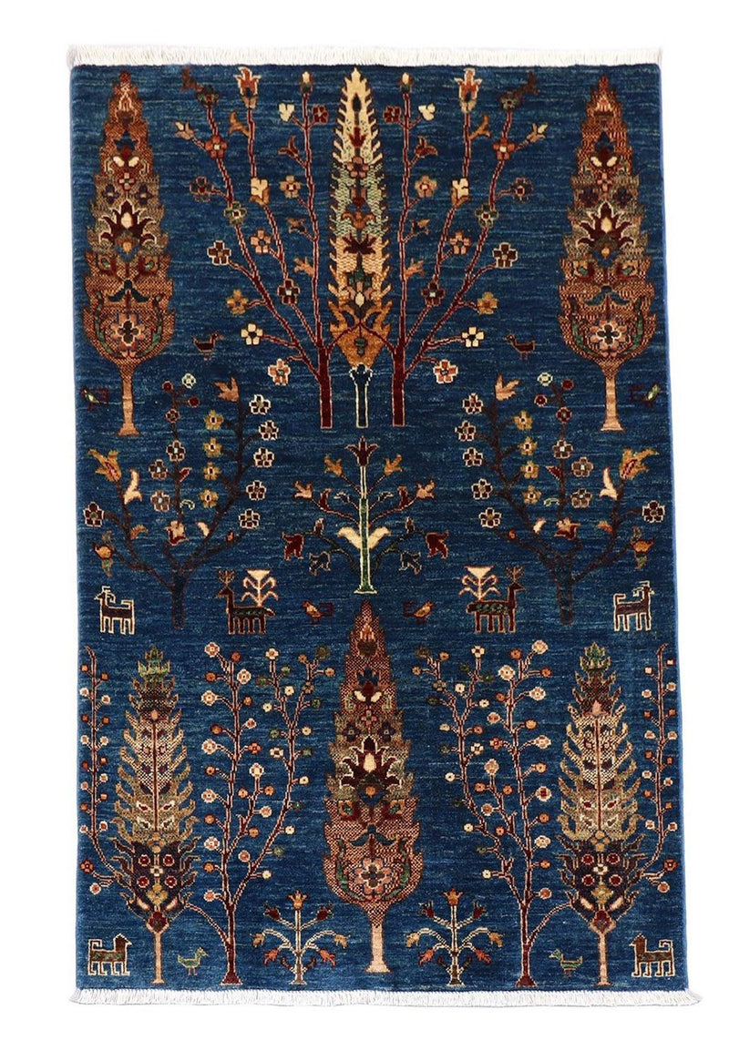 Tappeto Ziegler - 153 x 103 cm - blu scuro