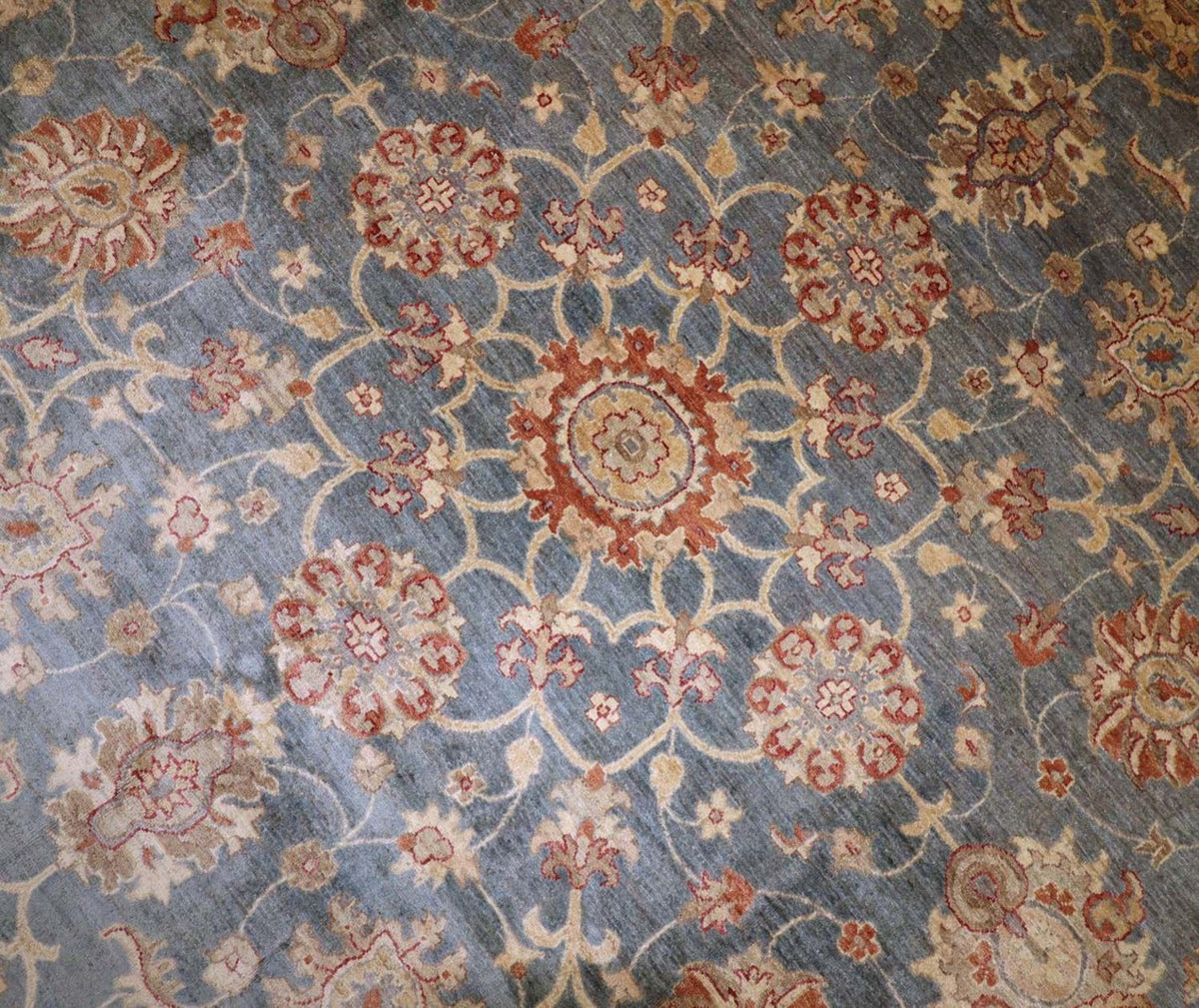 Tappeto Ziegler rotondo  - 310 x 303 cm - grigio