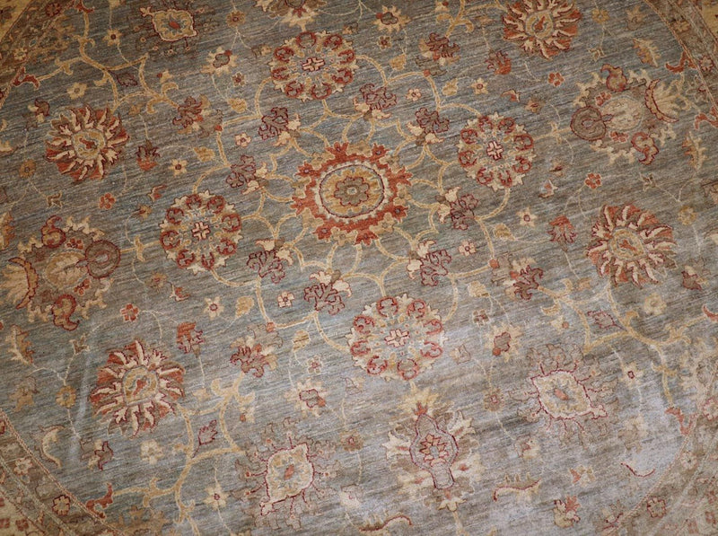 Tappeto Ziegler rotondo  - 307 x 305 cm - marrone