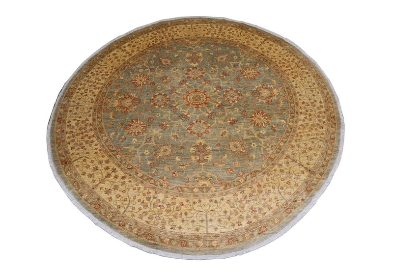Tappeto Ziegler rotondo  - 307 x 305 cm - marrone