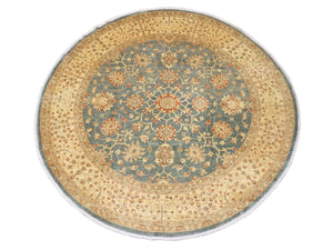 Tappeto Ziegler rotondo  - 310 x 299 cm - verde