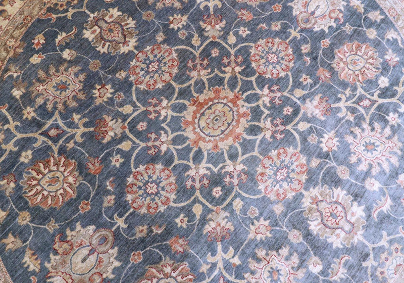 Tappeto Ziegler rotondo  - 310 x 299 cm - verde