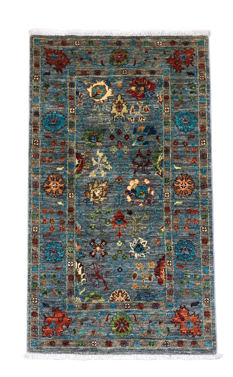 Tappeto Ziegler - 132 x 81 cm - blu mare