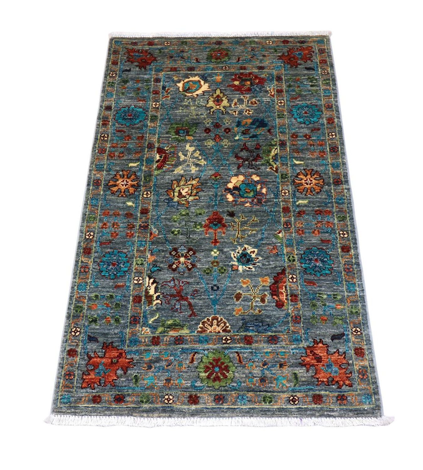 Tappeto Ziegler - 132 x 81 cm - blu mare
