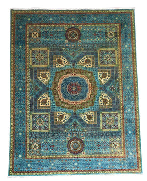 Tappeto Ziegler - 368 x 271 cm - turchese