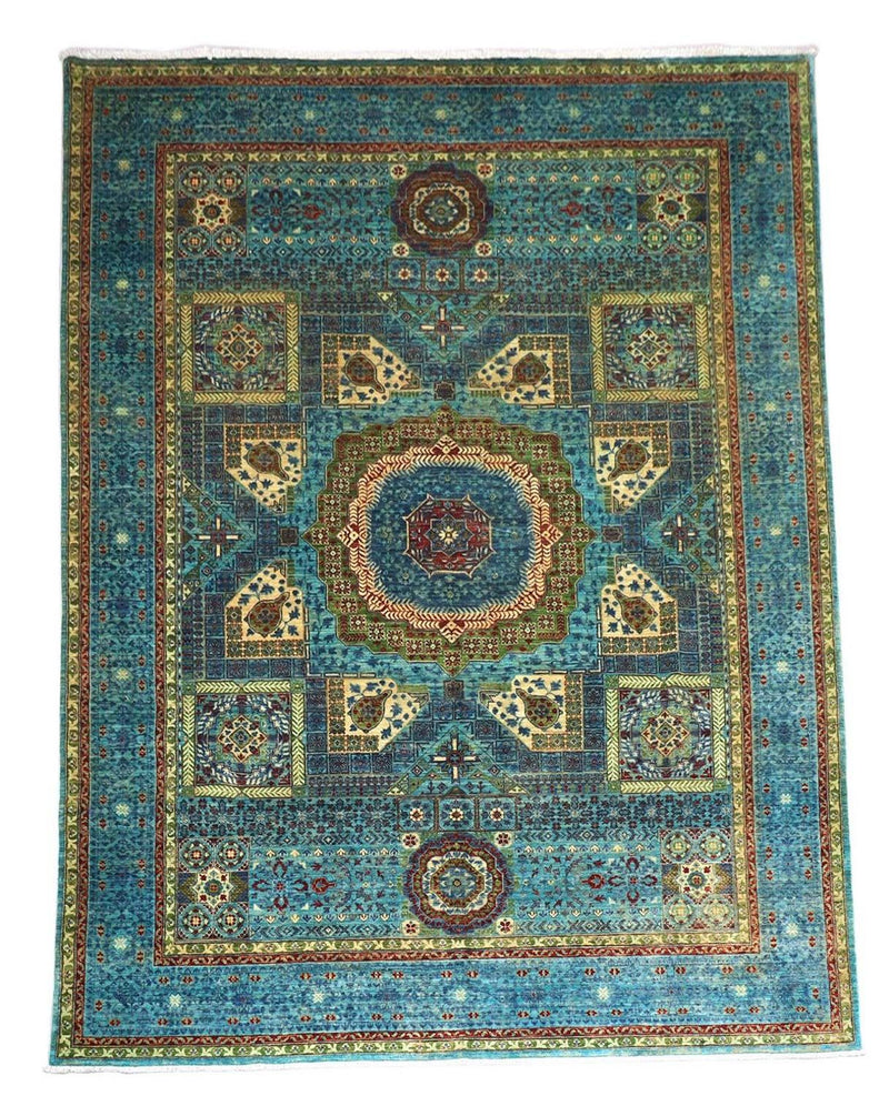 Tappeto Ziegler - 368 x 271 cm - turchese