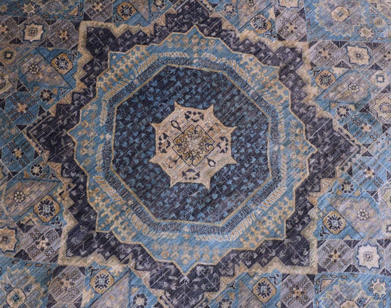 Tappeto Ziegler - 427 x 313 cm - blu