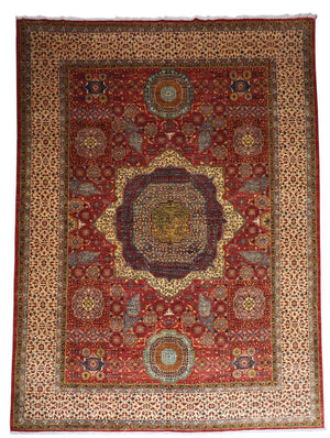 Tappeto Ziegler - 421 x 307 cm - rosso