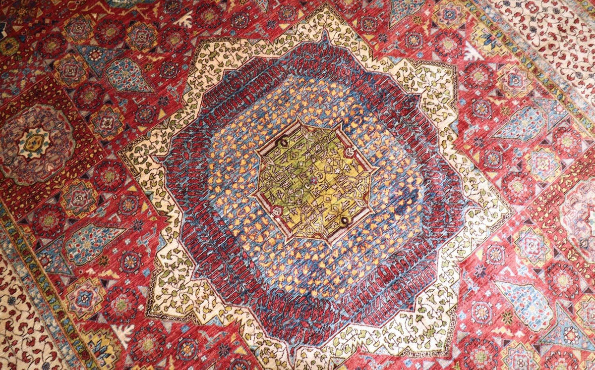 Tappeto Ziegler - 421 x 307 cm - rosso