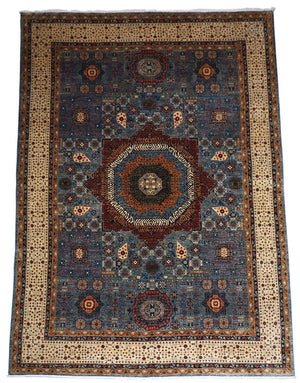 Tappeto Ziegler - 423 x 309 cm - blu scuro