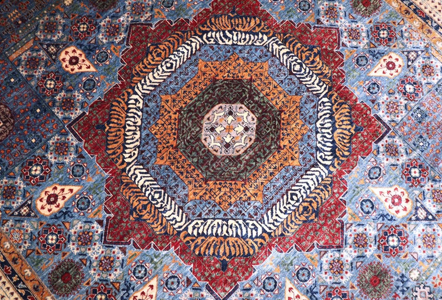 Tappeto Ziegler - 423 x 309 cm - blu scuro