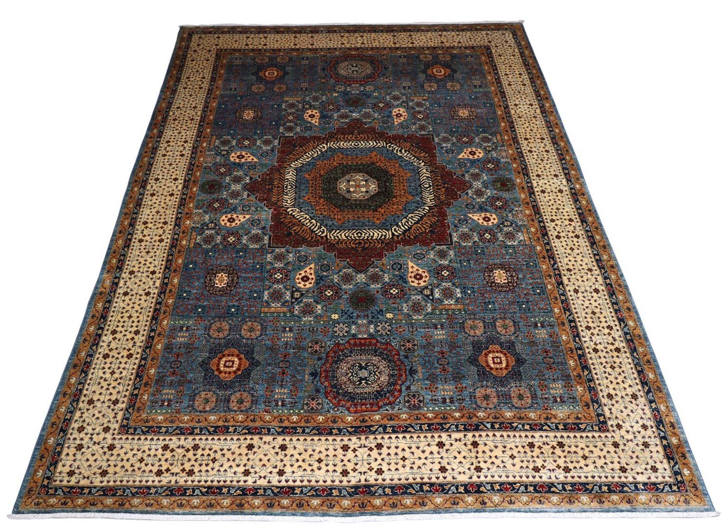 Tappeto Ziegler - 423 x 309 cm - blu scuro