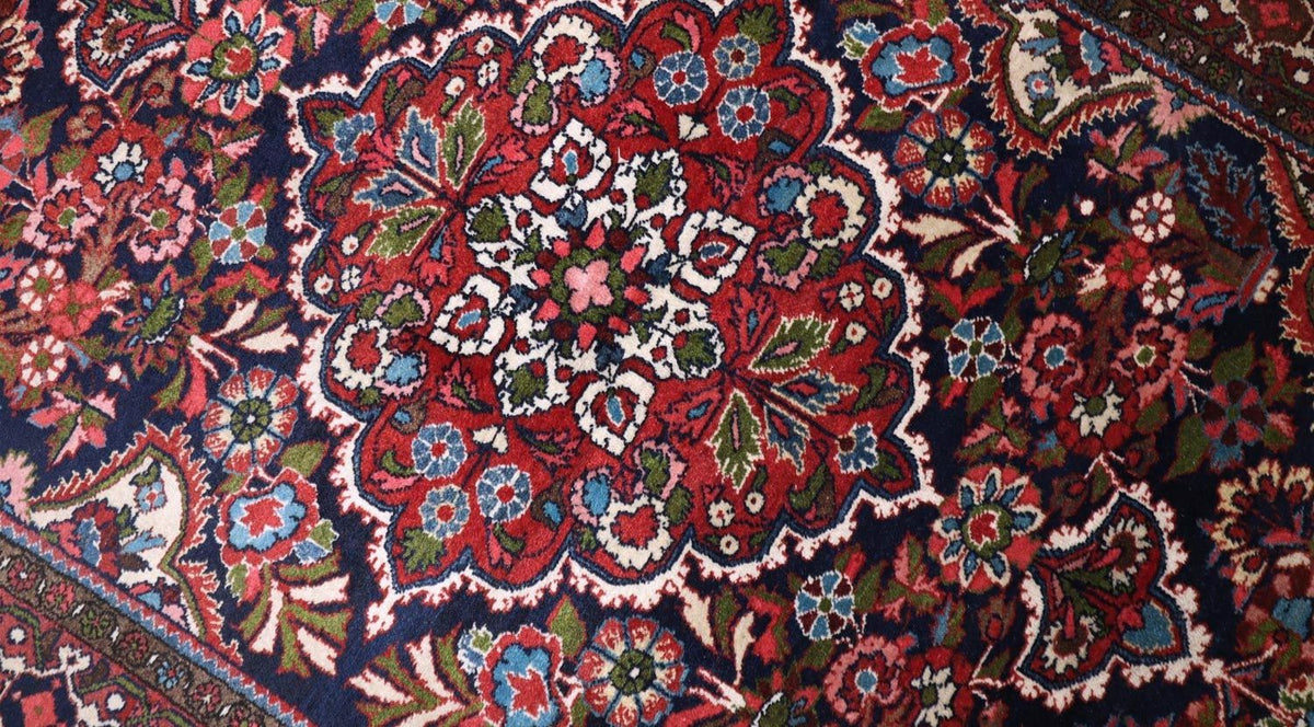 Tappeto Persero - Nomade - 205 x 142 cm - blu scuro