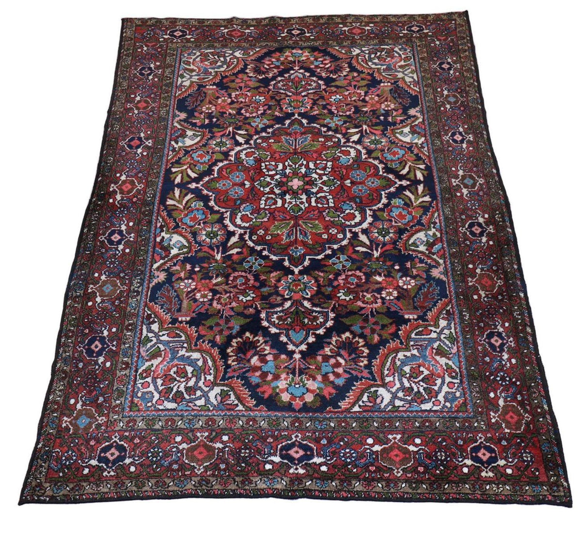 Tappeto Persero - Nomade - 205 x 142 cm - blu scuro