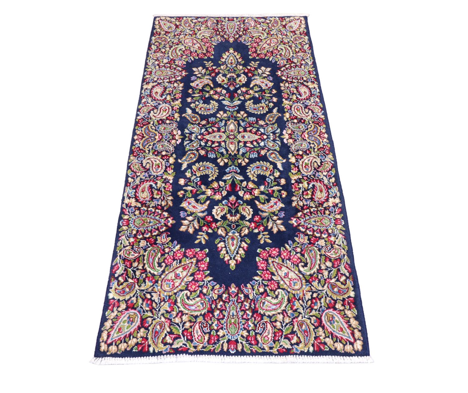 Tappeto corsia Tappeto Persero - Classico - 186 x 89 cm - blu scuro