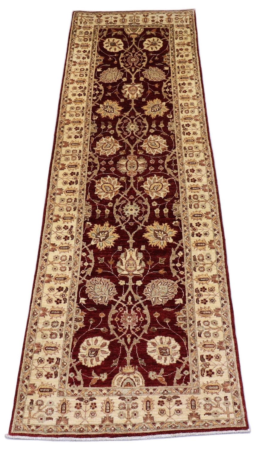 Tappeto corsia Tappeto Ziegler - 280 x 91 cm - rosso scuro