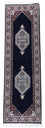 Tappeto corsia Tappeto Persero - Bidjar - 253 x 79 cm - blu scuro