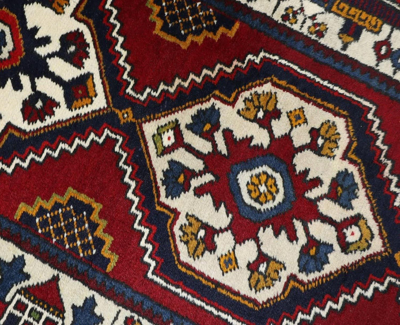 Tappeto corsia Tappeto Turkaman - 290 x 71 cm - rosso