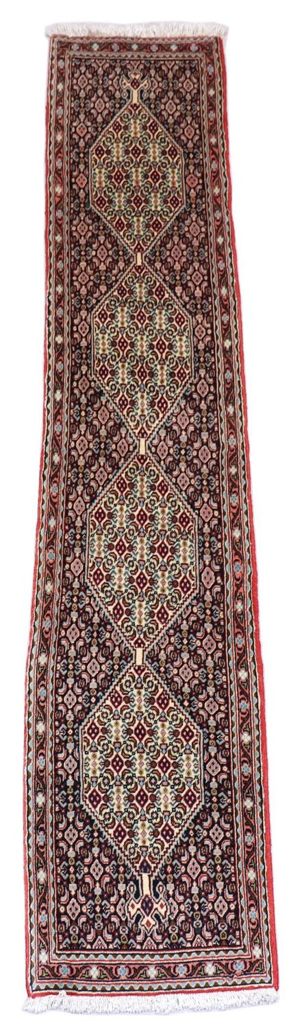 Tappeto corsia Tappeto Persero - Bidjar - 238 x 50 cm - blu scuro